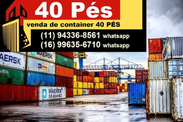 Container Usado 20 Pés