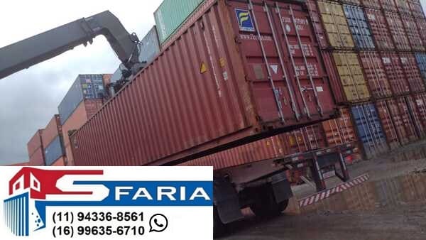 transporte de container